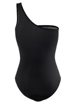 Tribal Print Black Wide Strap One Piece Swimwear 9 Tribal Print Black Wide Strap One Piece Swimwear -Ethereal Swim 1698045557590687348