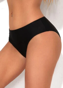 Low Waist Black Bikini Bottom For Women 10 Low Waist Black Bikini Bottom For Women -Ethereal Swim 288528 P 16371429440522