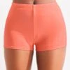 Mid Waisted Pink Swimwear Shorts -Ethereal Swim 319914 P 16738684282850