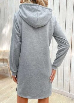 Light Grey Pocket Striped Short Dress 7 Light Grey Pocket Striped Short Dress -Ethereal Swim 338628 P 1689659551739